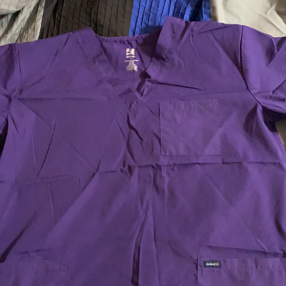 Purple Scrub Set - Picture 4 of 4